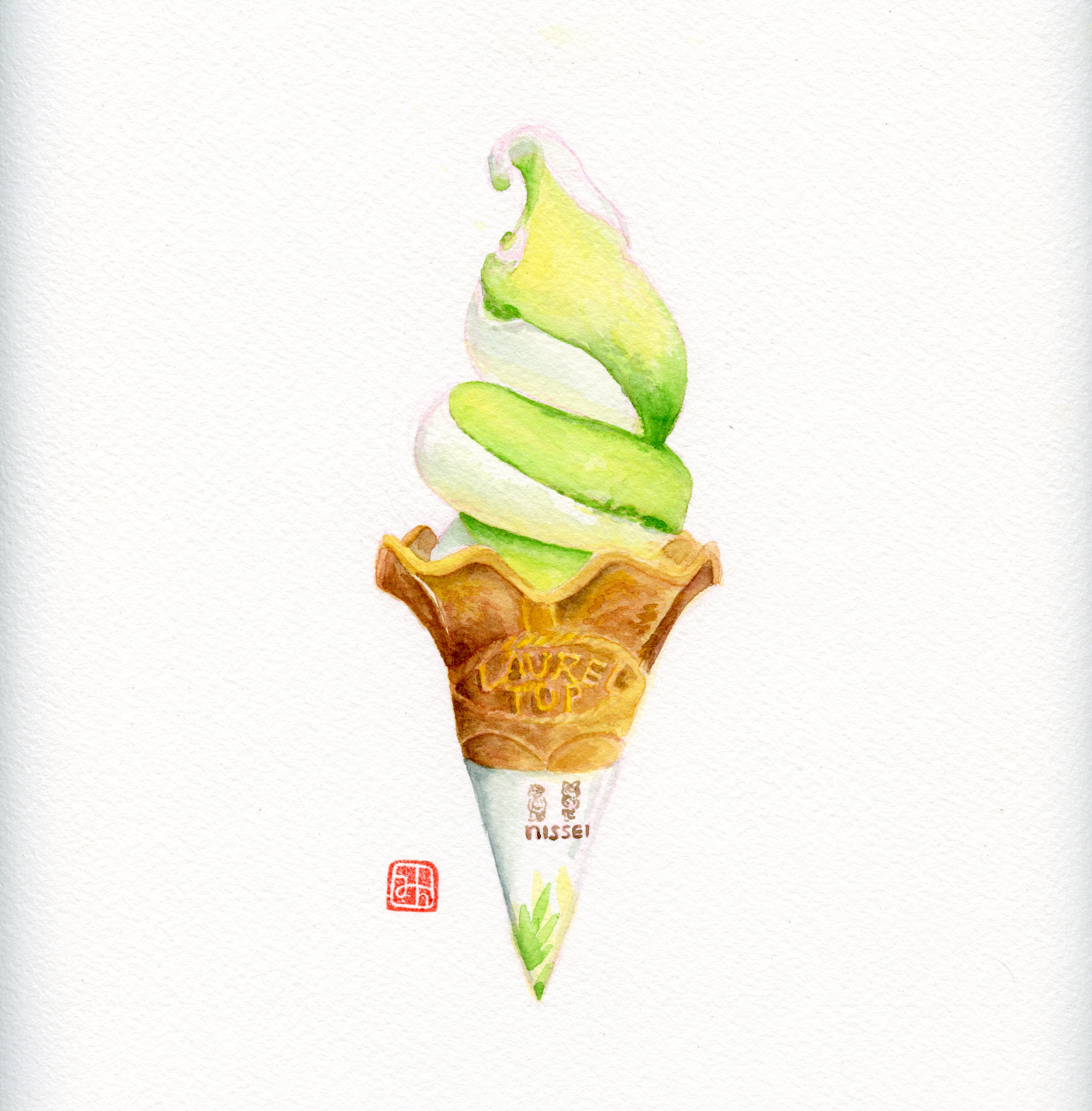 Matcha Vanilla Twist​​​​​​​ - Hyedie Hashimoto