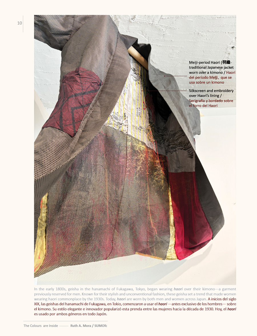 The Colours are inside (Kimono/ Haori) - Ruth A. Mora Izturriaga