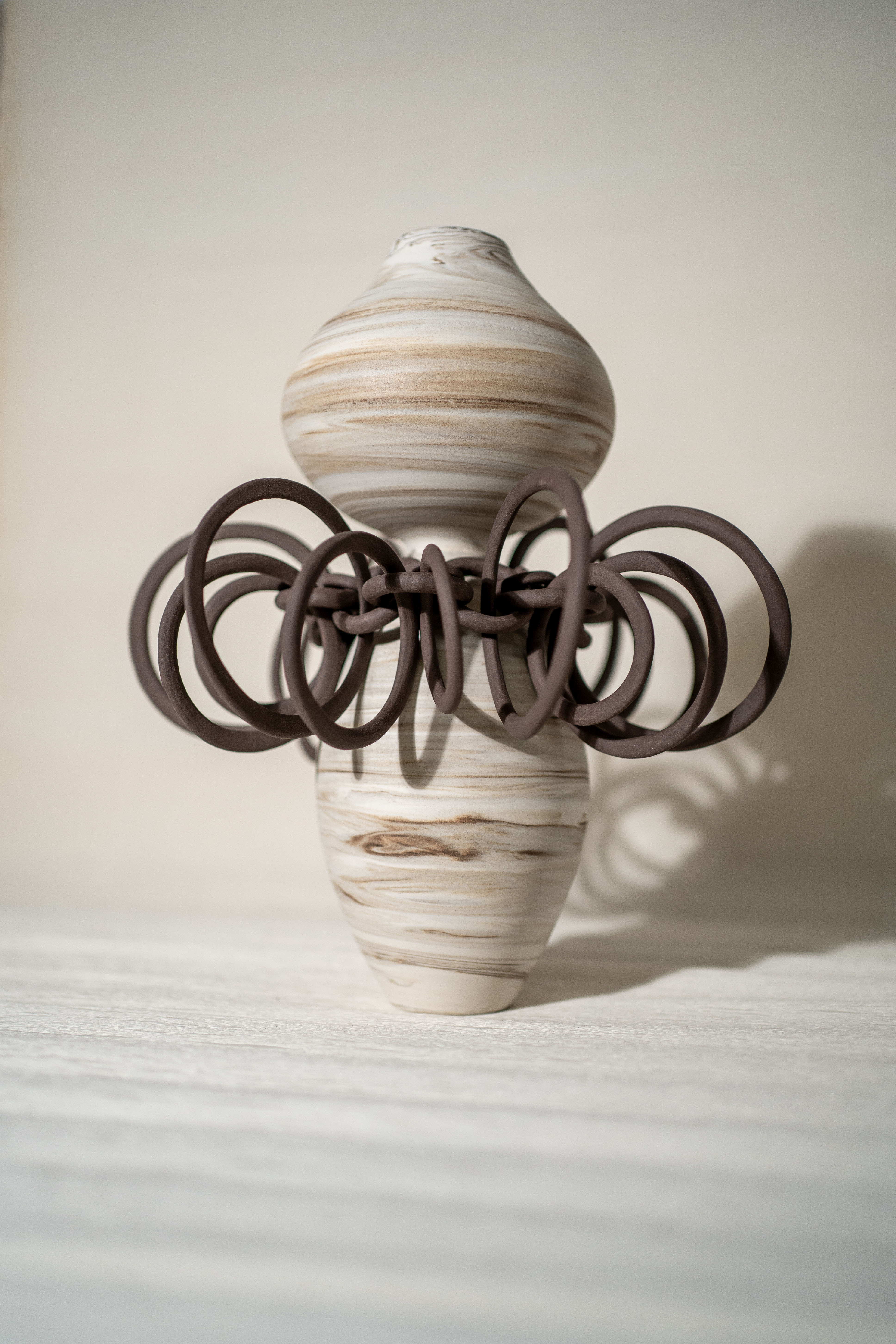 Linked Vessels (Marble)​​​​​​​ - Queenie Xu