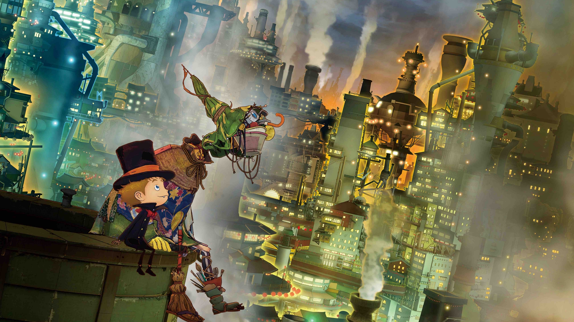 Poupelle of Chimney Town slide 1