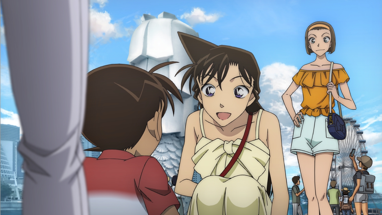 DETECTIVE CONAN: FIST OF BLUE SAPPHIRE Conan with Ran