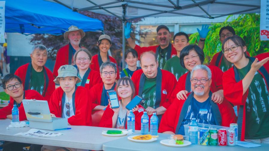 Volunteers at Natsu Matsuri 2025