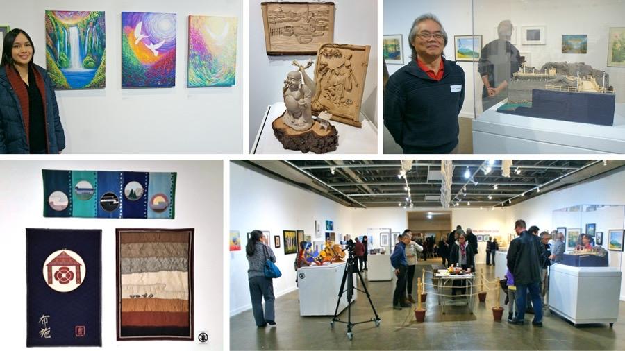 Artsu Matsuri collage of arts and artists