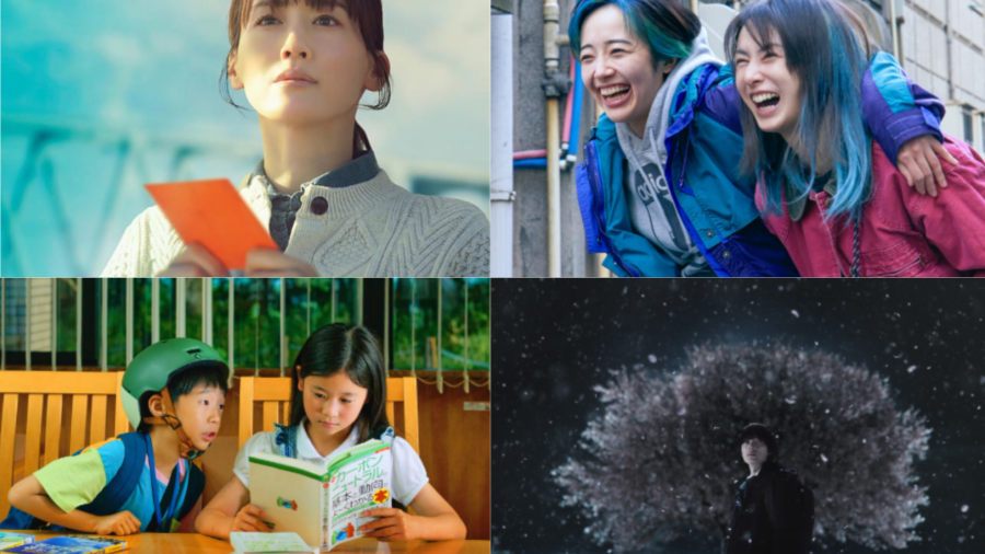 Photo collage from How Dare You, 5cm per second, Night Flower, and One Last Love Letter