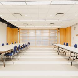 Hosaki set up with 2 long tables