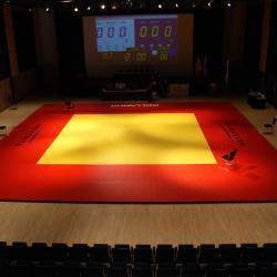 Kobayashi Hall martial arts setup