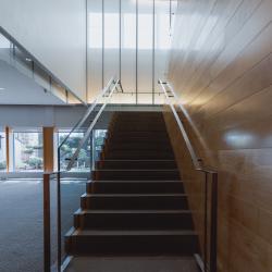 staircase next to Heritage Court