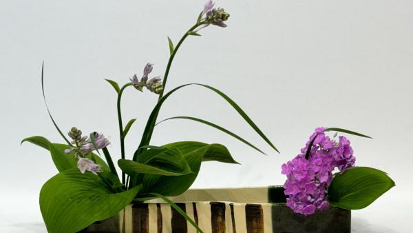 Ohara school of Ikebana piece